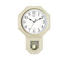 WANDUHR 29/44/6,5 cm - Creme, KONVENTIONELL, Kunststoff (29/44/6,5cm) WANDUHR 29/44/6,5 cm - Creme, KONVENTIONELL, Kunststoff (29/44/6,5cm)