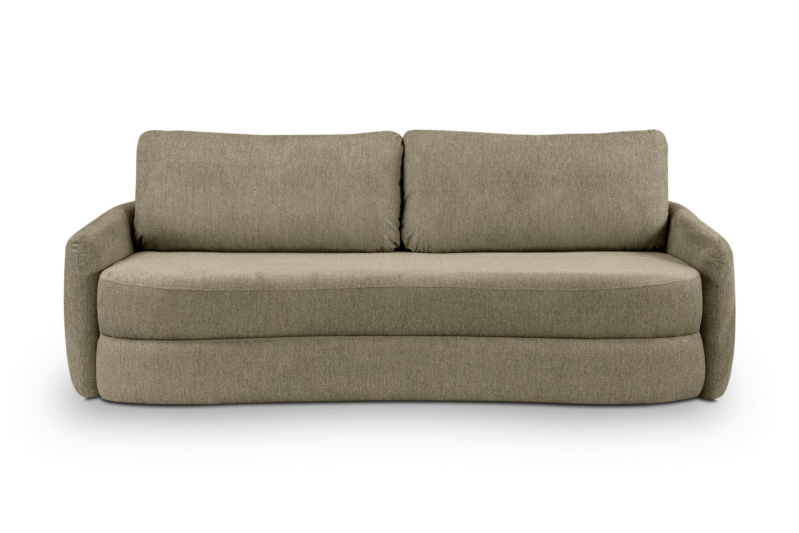 Mid.you Schlafsofa Diana Grün 231x93x108 cm