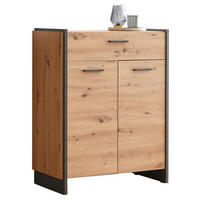 ORMAR ZA OBUĆU  siva, hrast Artisan  drvni materijal     - siva/hrast Artisan, Trend, drvni materijal/plastika (87,1/108,5/41,3cm) - Hom`in