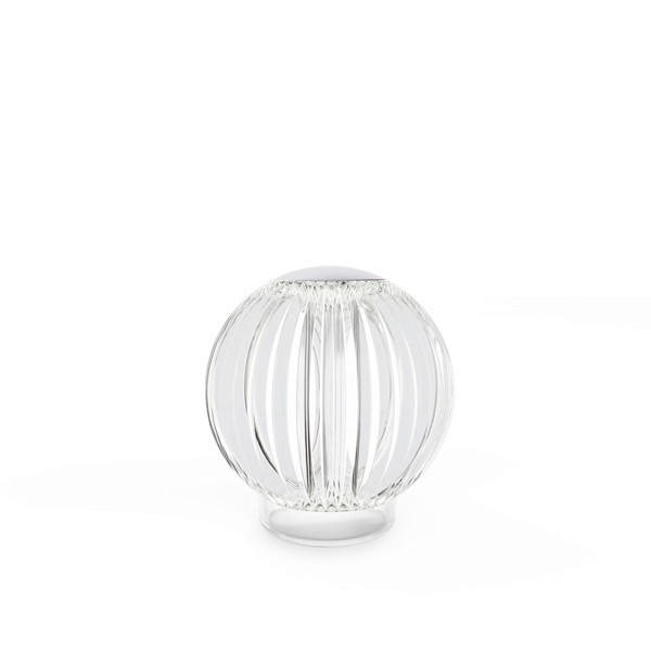 AKKU-TISCHLEUCHTE 11/12 cm  - Klar, Design, Kunststoff/Metall (11/12cm) - Ideal Lux