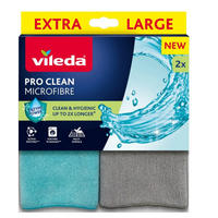 VILEDA PRO CLEAN 2-PACK - multicolor, Basics, textil - Best Price