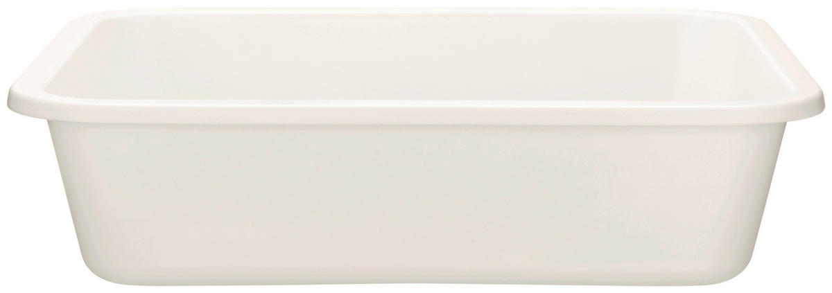 ÚLOŽNÝ BOX, plast - biela, Basics, plast (40,5/32,5/10cm) - My Baby Lou