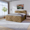 BOXSPRINGBETT 180/200 cm  in Beige  - Beige/Schwarz, MODERN, Holz/Kunststoff (180/200cm) - MID.YOU