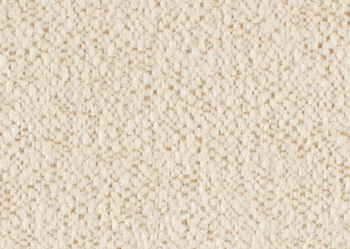 ECKSOFA in Struktur Creme  - Creme/Schwarz, Natur, Textil/Metall (233/288cm) - Valnatura