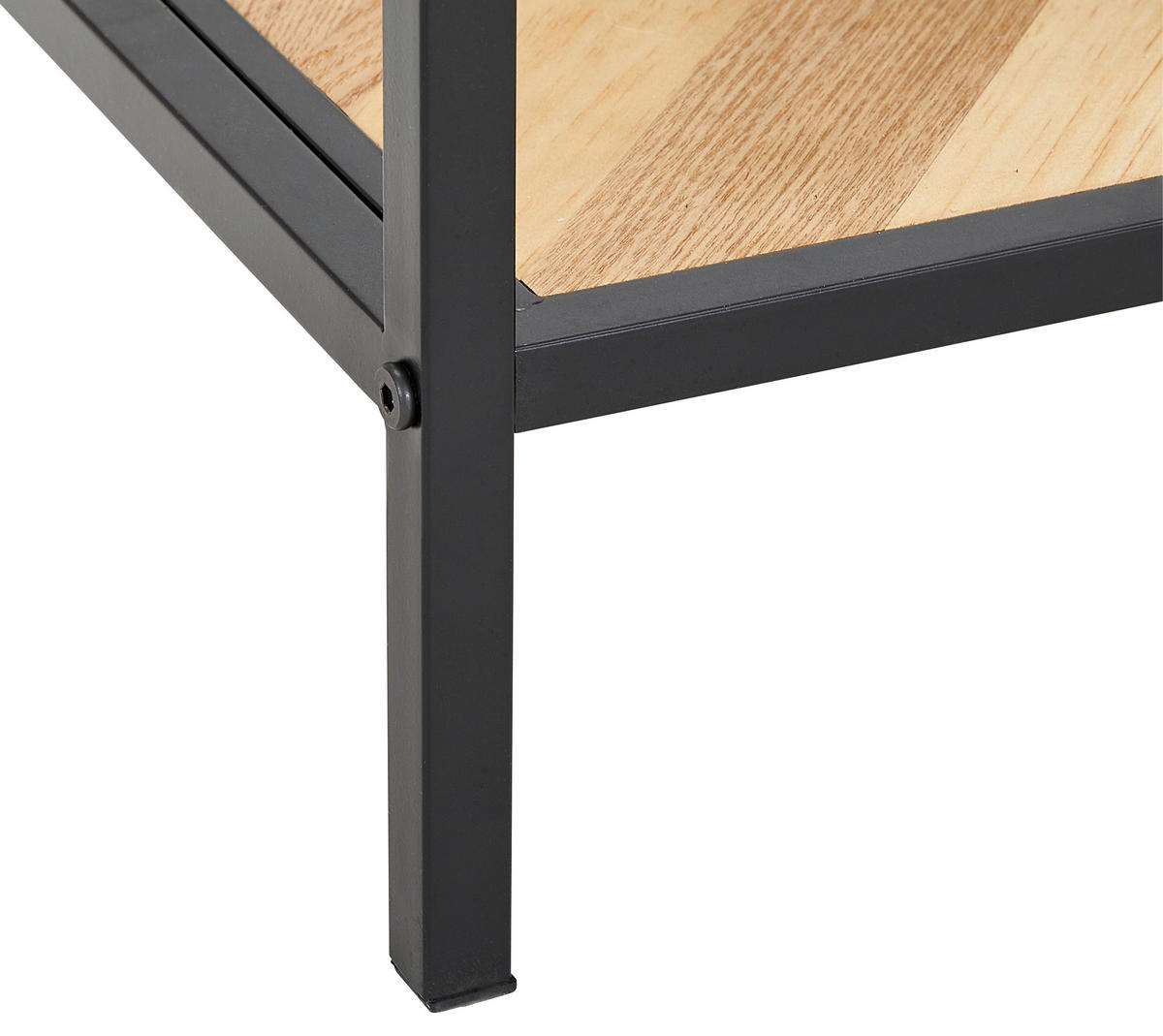ETAJERĂ  70/171/30 cm culoare natur, negru  - culoare natur/negru, Design, lemn/metal (70/171/30cm) - MID.YOU