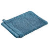 WASCHLAPPEN BONITA Petrol 4-teilig  - Petrol, Natur, Textil (16/21cm) - Bio:Vio