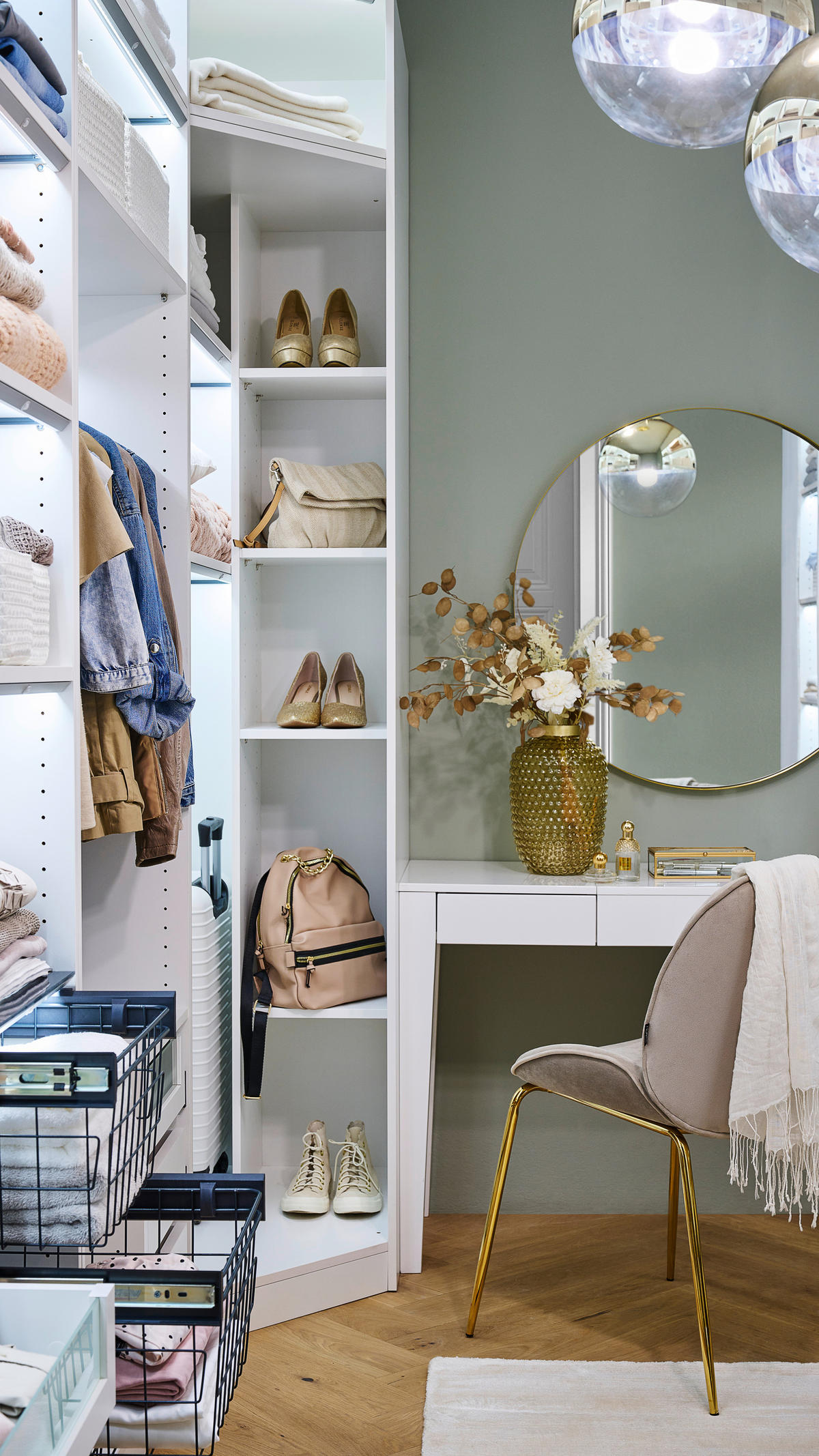 KORPUS ORMARA ZA ODJEĆU  bijela  91/242/57 cm    - bijela, Konvencionalno, drvni materijal (91/242/57cm) - Hom`in