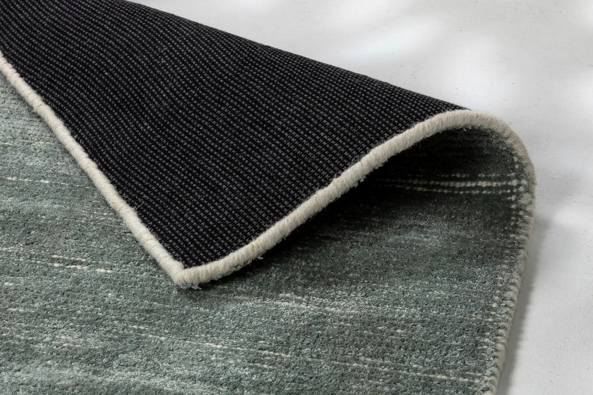 WEBTEPPICH  Wohnzimmer 140/200 cm Isalie Salbeigrün rechteckig  - Salbeigrün, Design, Textil (140/200cm) - Schöner Wohnen