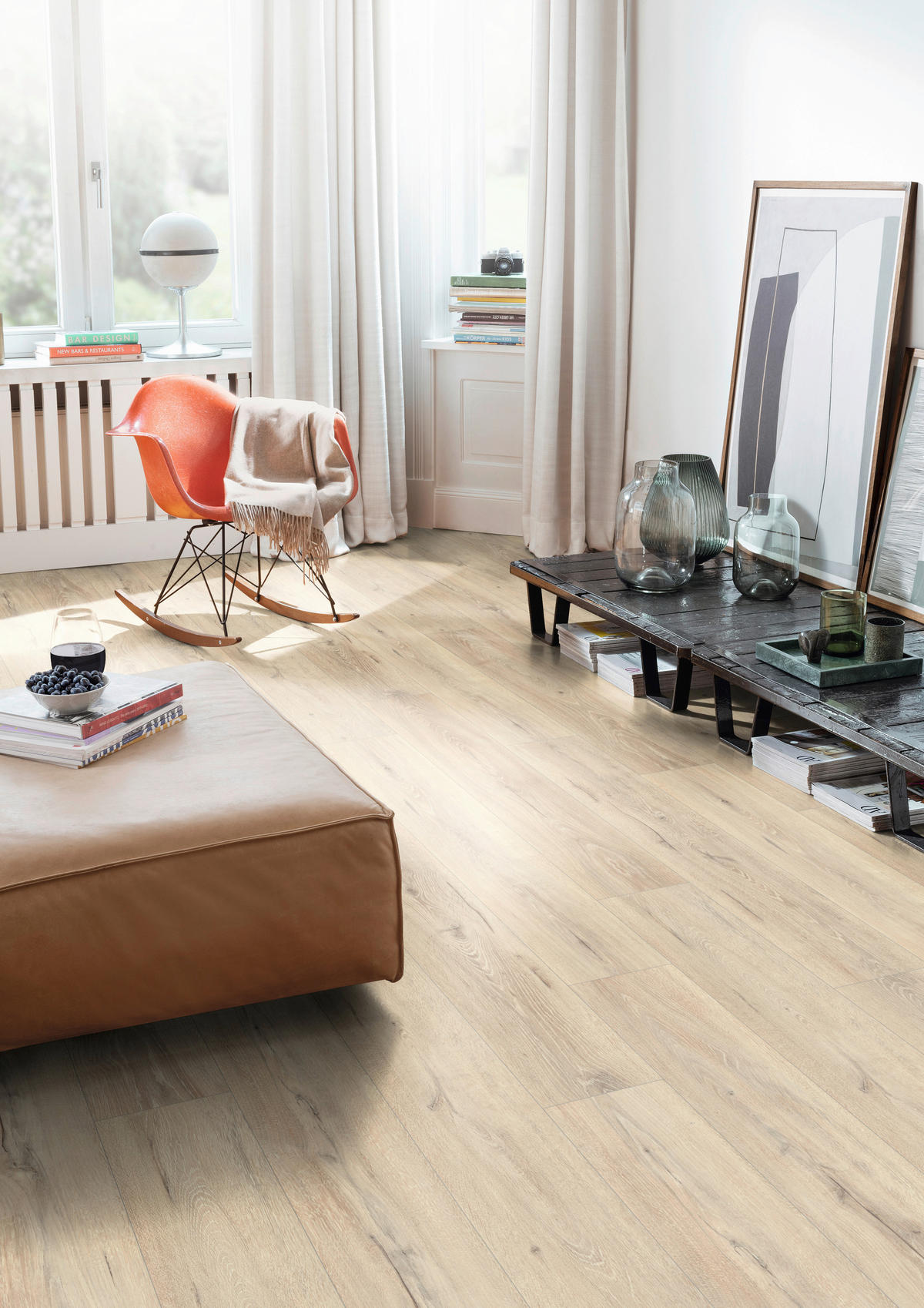 LAMINATBODEN Melba Eiche EGGER Nature Sense Aqua  per  m² - Eichefarben/Beige, KONVENTIONELL, Holzwerkstoff (129.2/19.3/0.8cm) - Egger Holzwerkstoffe