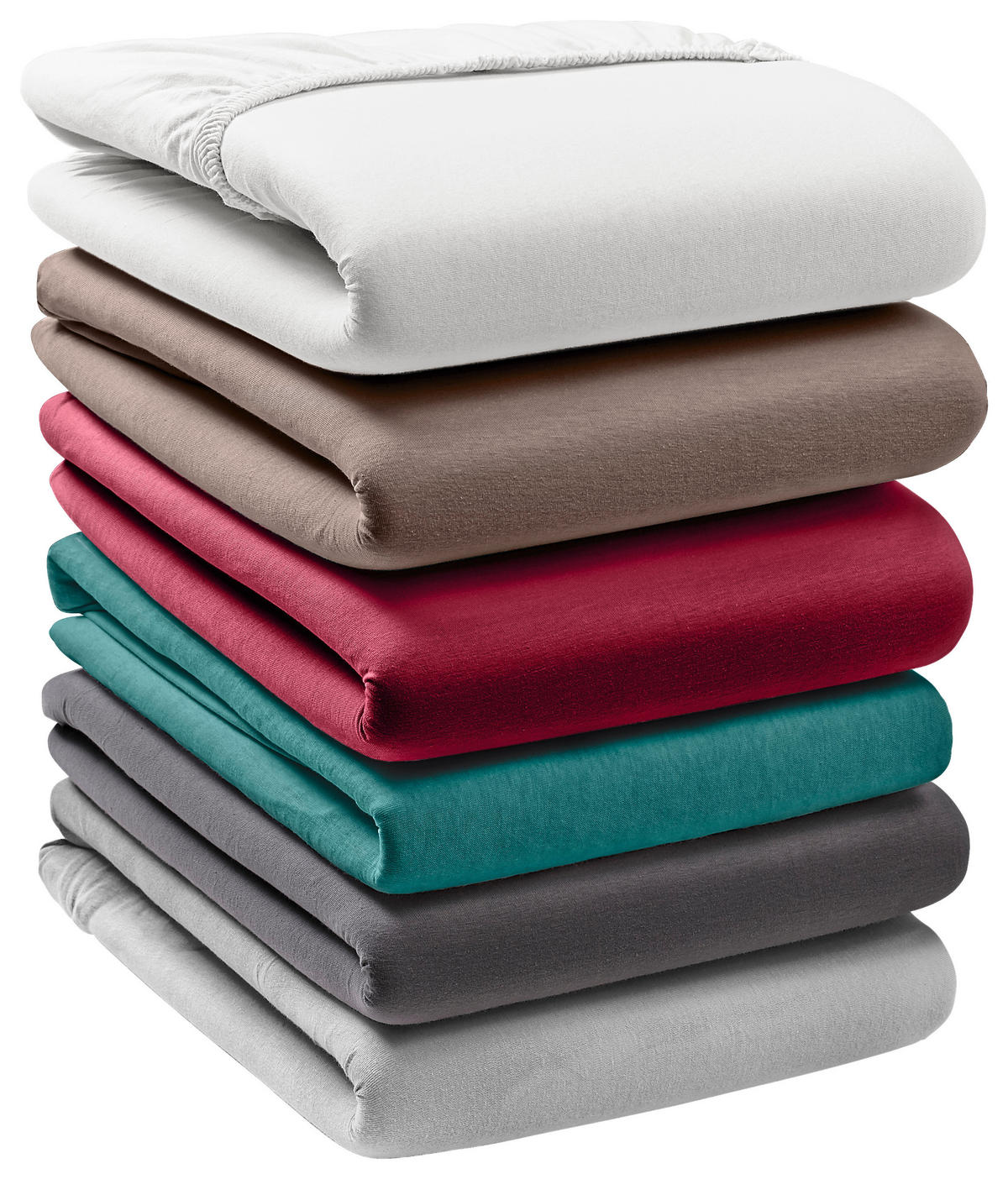Flanell-Spannleintuch 100/200 cm Biber  - Anthrazit, KONVENTIONELL, Textil (100/200cm) - Esposa
