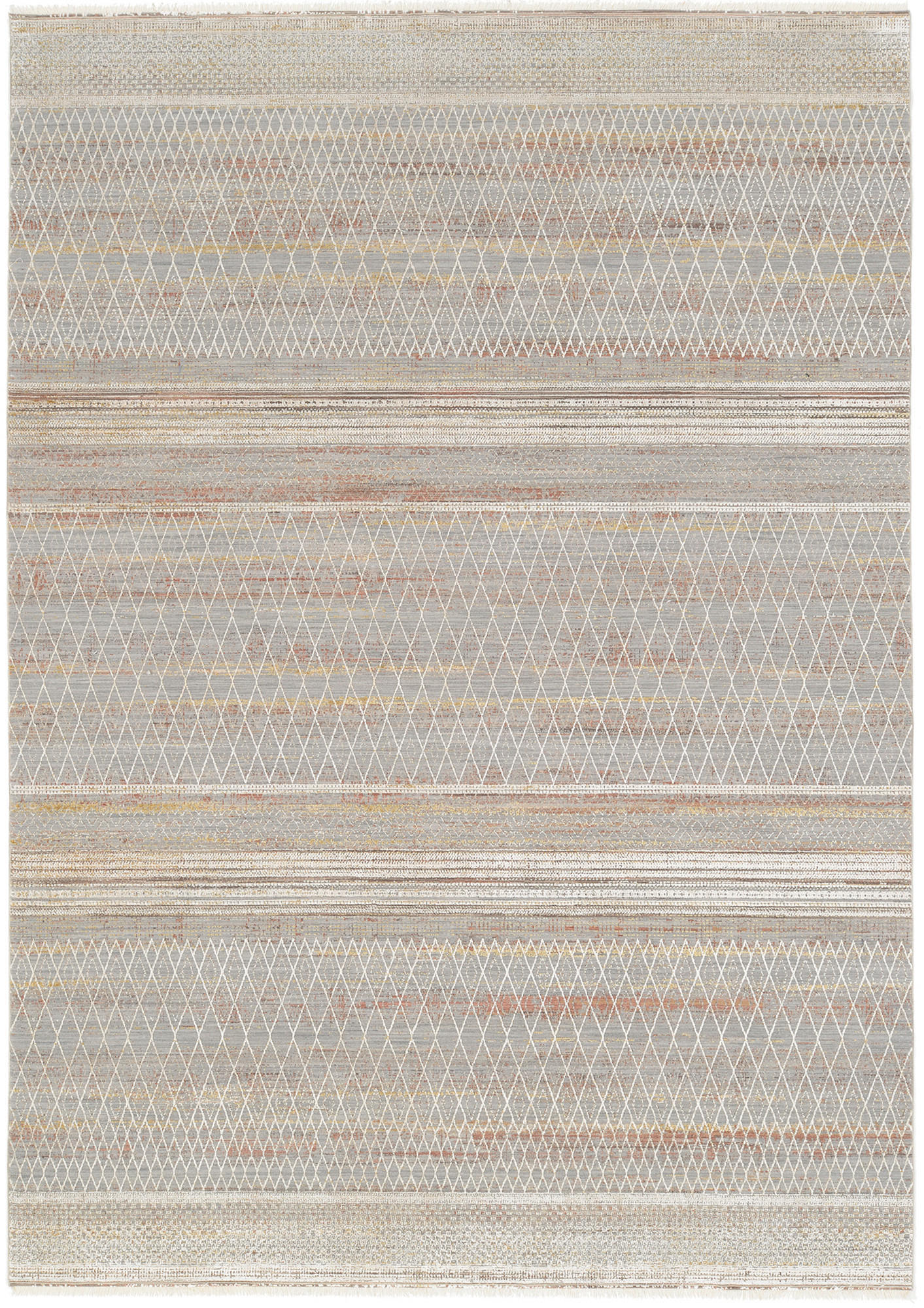 Dieter Knoll Webteppich Tinto Maestro Gelb 80x150 cm
