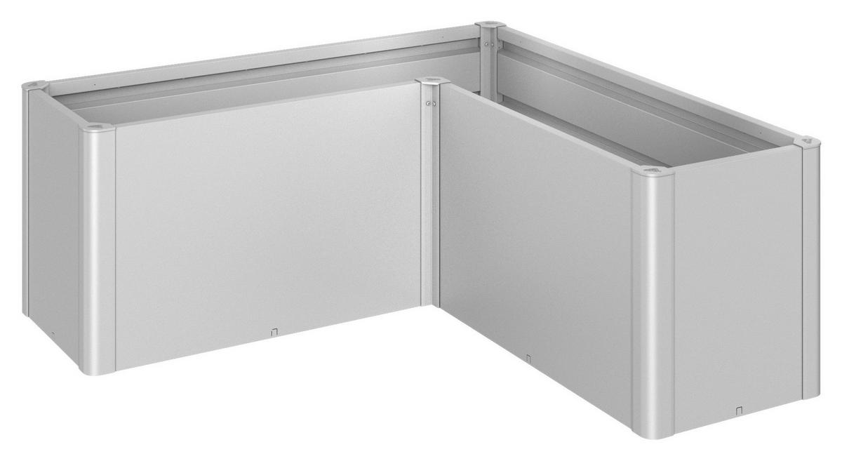 HOCHBEET Belvedere  - Silberfarben, Basics, Metall (152/152cm) - Biohort