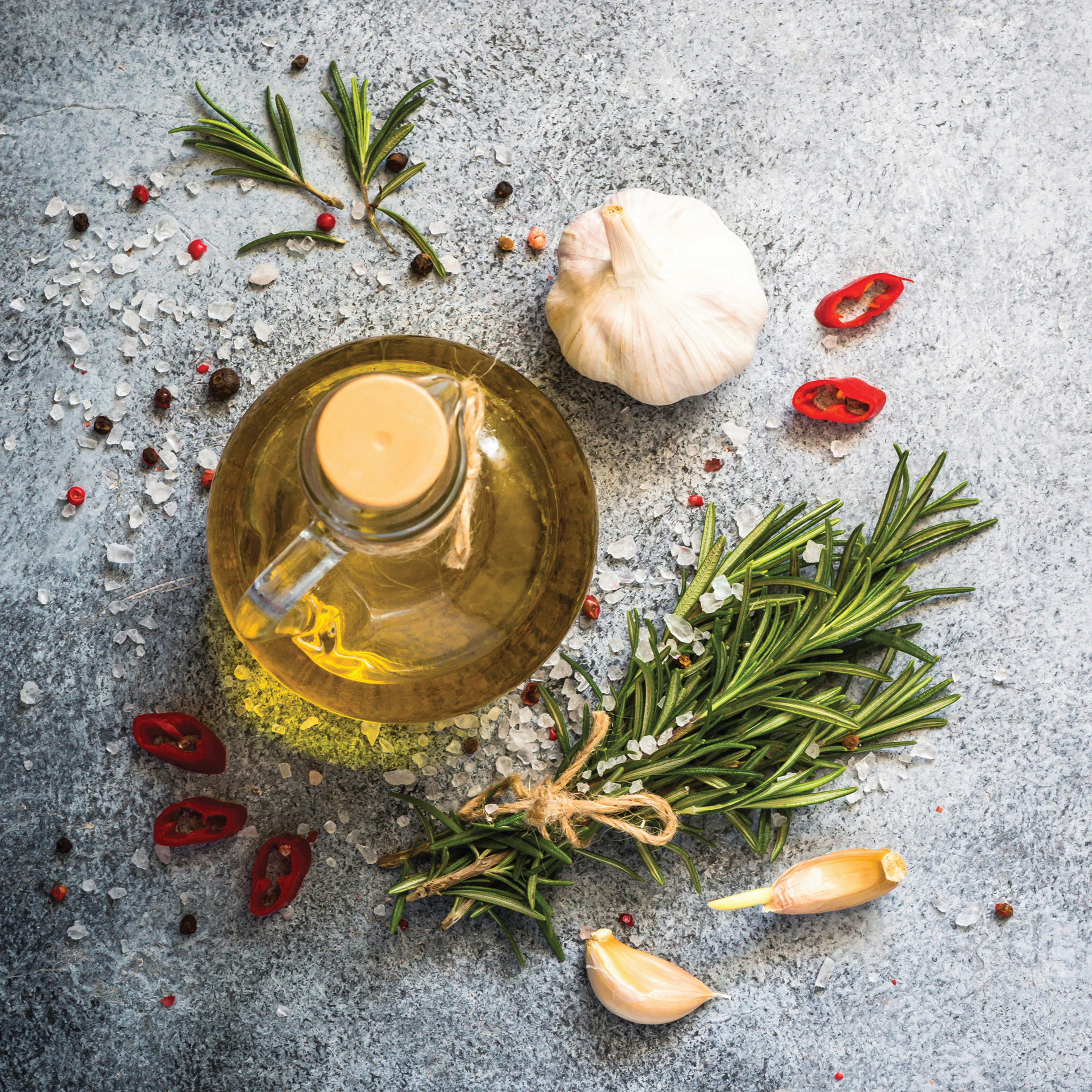 GLASBILD Gewürze  - Multicolor, Basics, Glas (20/20/1,40cm) - Euroart