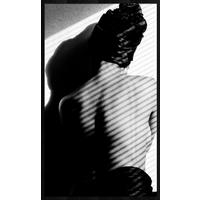 BILD 70/118/10 cm  - Schwarz, Basics, Holz/Kunststoff (70/118/10cm)