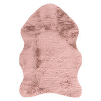 HOCHFLORTEPPICH 60/90 cm Rosa  - Rosa, Basics, Textil (60/90cm) - Kayoom