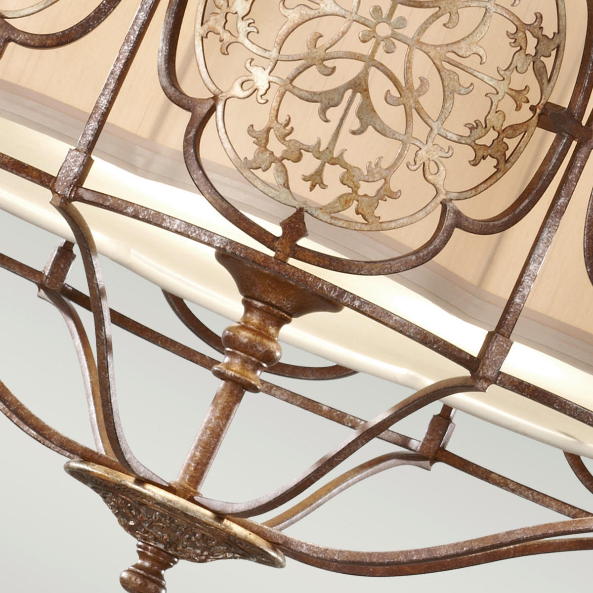 SVJETILJKA VISEĆA  54/97.6  cm      Elstead Marcella  - brončane boje, Konvencionalno, metal (54/97.6 cm) - Elstead Lighting