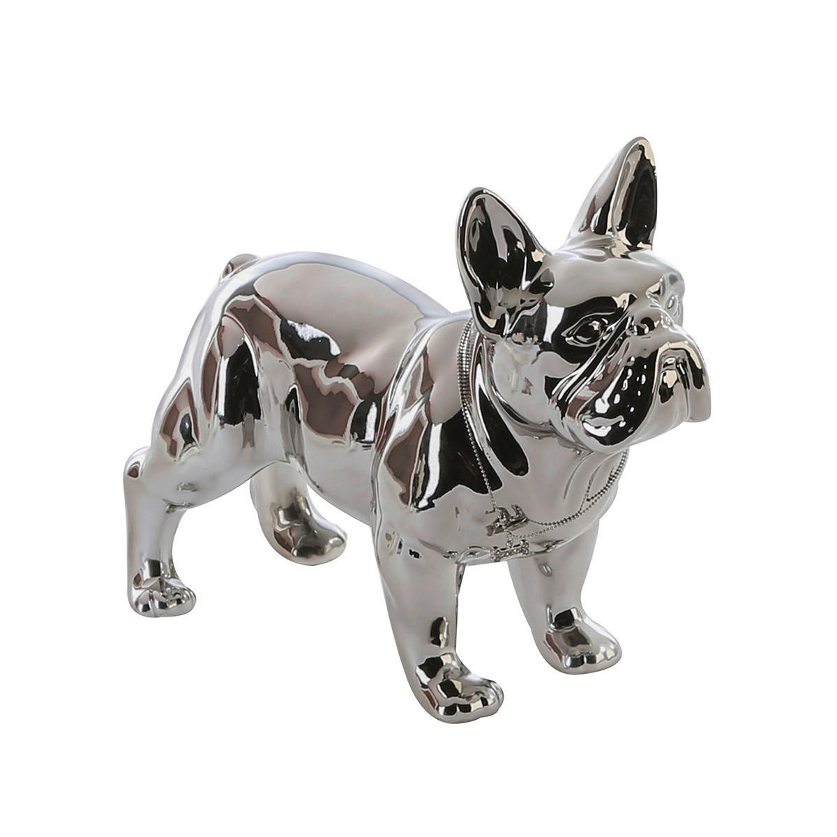 DEKOHUND - Silberfarben, Basics, Keramik (35/29/15cm)