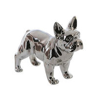 DEKOHUND - Silberfarben, Basics, Keramik (35/29/15cm)