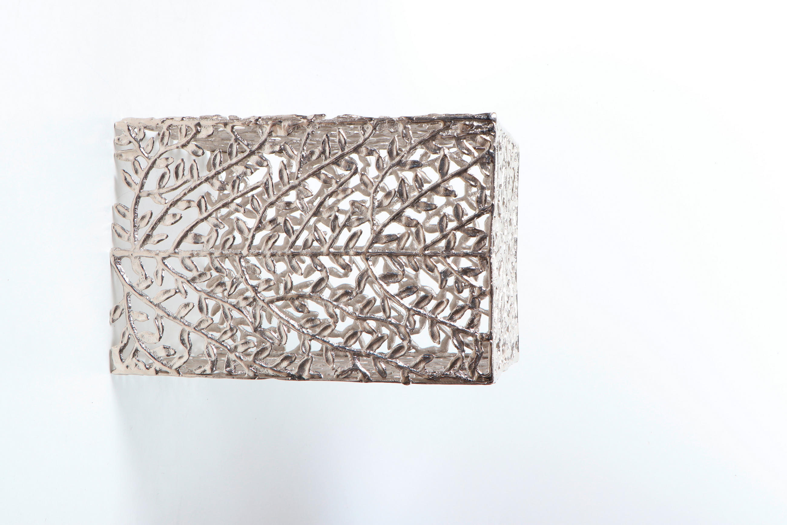 TABURET, kov, 30/43,5/30 cm - barvy niklu, Design, kov (30/43,5/30cm) - Ambia Home