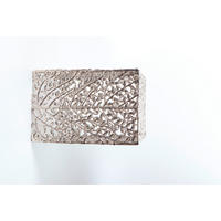 TABURET, kov, 30/43,5/30 cm - barvy niklu, Design, kov (30/43,5/30cm) - Ambia Home