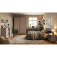 BETT 140/200 cm  in Graphitfarben, Grau, Sahara  - Graphitfarben/Grau, Design, Holzwerkstoff (140/200cm) - Carryhome