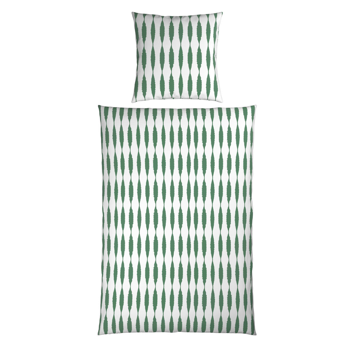BETTWÄSCHE 2-teilig Voile 135/200 cm  - Grün, Textil (135/200cm) - Novel