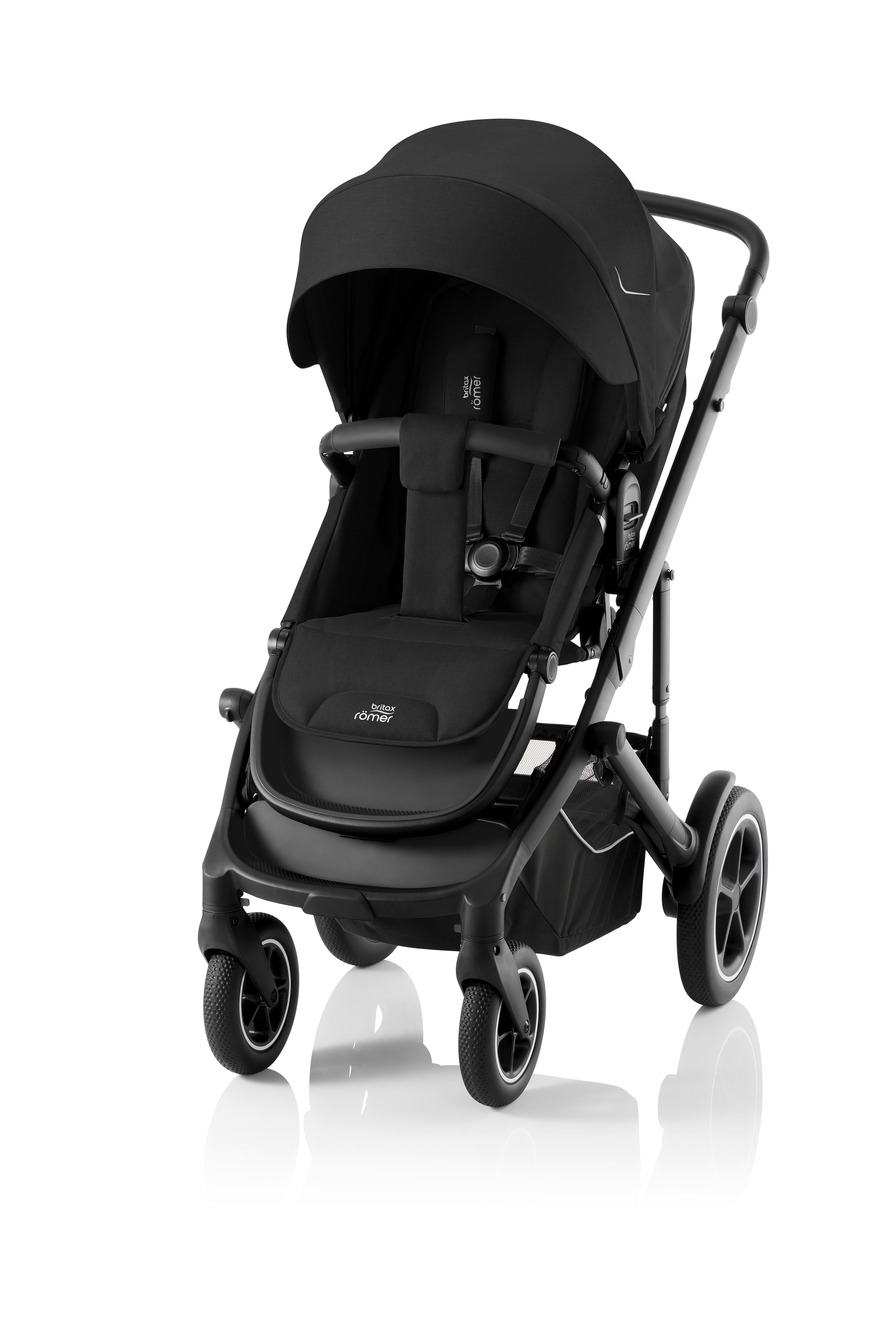 KINDERWAGEN Smile 5Z  - Schwarz, Basics, Textil/Metall (57/112/97,7cm) - Britax Römer