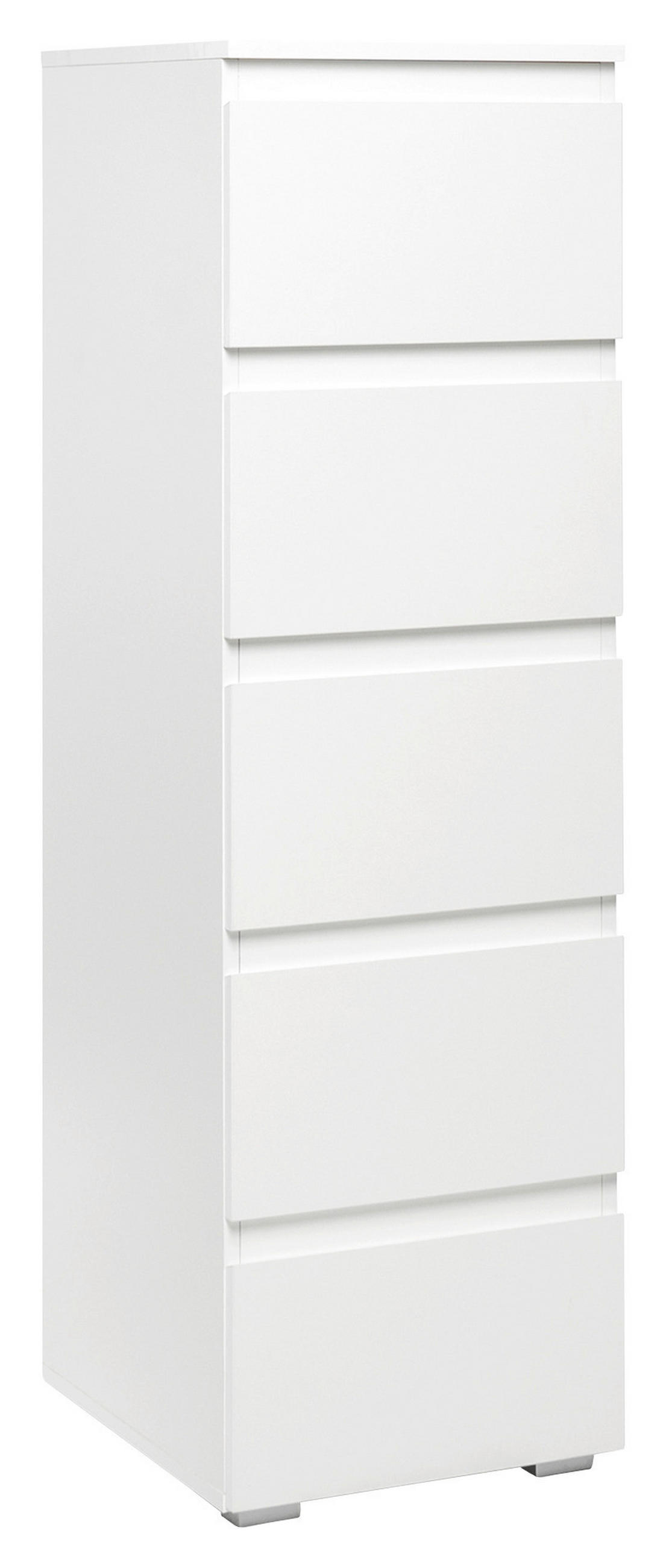 KOMMODE  in 40/131/45 cm  - Weiß, KONVENTIONELL, Holzwerkstoff (40/131/45cm) - Livetastic