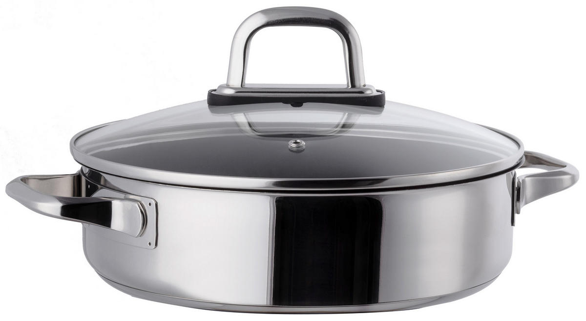 BRATPFANNE 26 cm  - Basics, Metall (26cm) - Sola