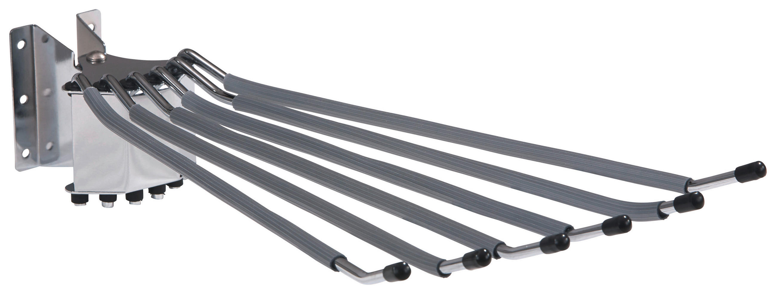 Hosenhalter Universal Metall 6 Bügel, Anti-Rutsch