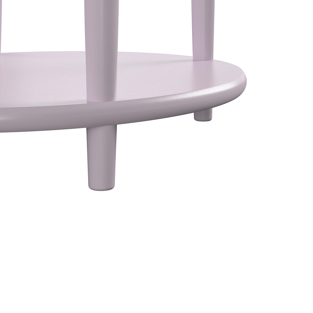 BEISTELLTISCH in Holzwerkstoff 55/45/66 cm  - Lila/Goldfarben, Design, Holzwerkstoff/Metall (55/45/66cm) - MID.YOU