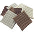 SITZKISSEN Grau 40/40/3 cm - Grau, Basics, Textil (40/40/3cm) - LINUM