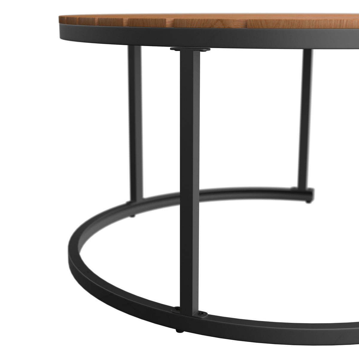 LOUNGEGARNITUR Akazie massiv Stahl  - Grau, Design, Glas/Holz - Ambia Garden