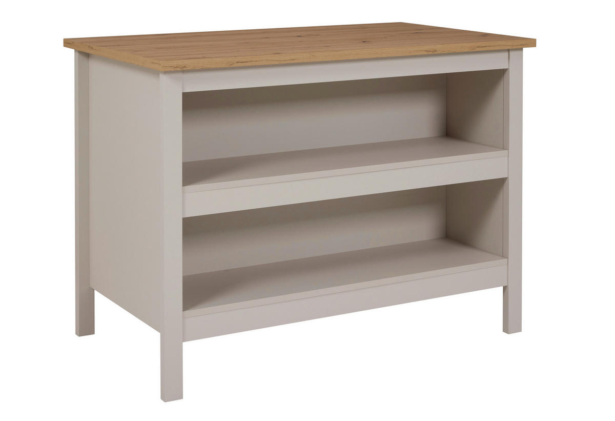 BARSKI STOL  kašmir, hrast Artisan  drvni materijal      - kašmir/hrast Artisan, Konvencionalno, drvni materijal (124/91,5/75cm)