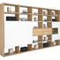 WOHNWAND in Naturfarben, Weiß - Naturfarben/Weiß, Design, Glas/Holz (353/216/40cm) - Now by Hülsta WOHNWAND in Naturfarben, Weiß - Naturfarben/Weiß, Design, Glas/Holz (353/216/40cm) - Now by Hülsta