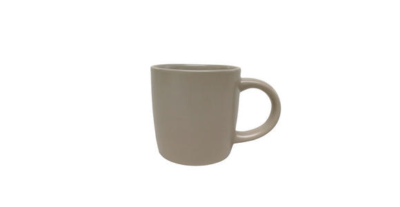 KAFFEEBECHER Salerno  410 ml   - Taupe, Trend, Keramik (9,5/9,6cm) - Novel