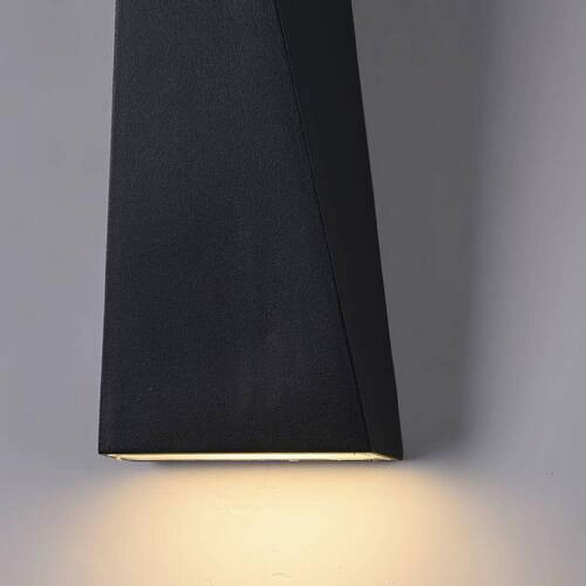 AUßENWANDLEUCHTE Outdoor   - Schwarz, Trend, Metall (20/9/9cm) - MAYTONI