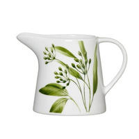KANVIČKA NA MLIEKO porcelán keramika  - biela/zelená, Konventionell, keramika (11/7,5/7,5cm) - Ritzenhoff Breker