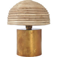 TISCHLEUCHTE 26/32 cm   - Naturfarben, Design, Metall (26/32cm)