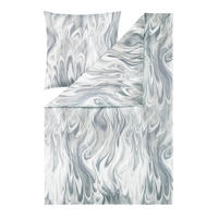 BETTWÄSCHE Atelier Interlock-Jersey 135/200 cm  - Grau, Design, Textil (135/200cm) - Estella