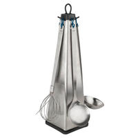KÜCHENHELFERSET TASTY  - Blau/Silberfarben, Basics, Metall (40/18/14cm) - Fackelmann