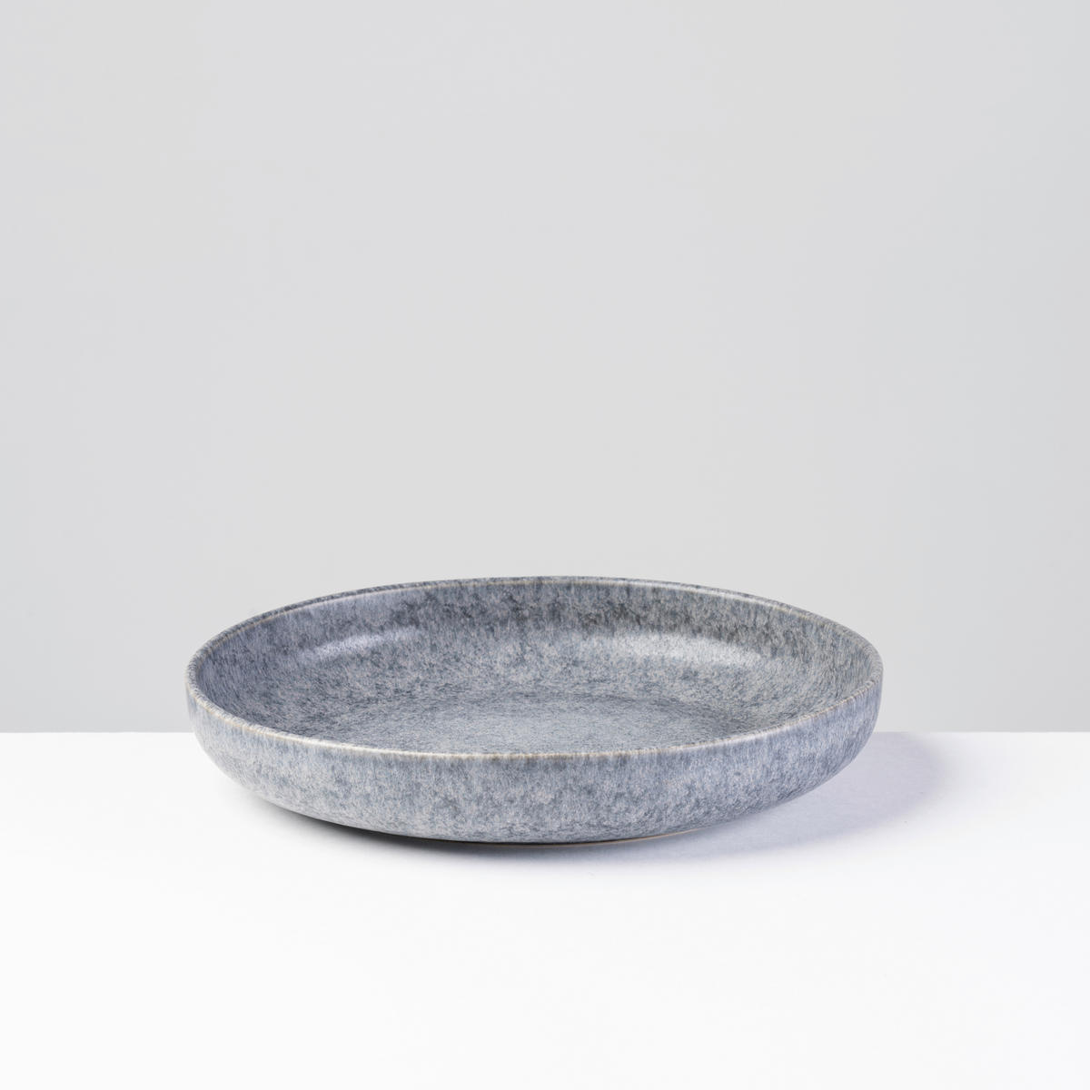 SUPPENTELLERSET MOOS´N´STEIN 4-teilig  - Grau, Basics, Keramik (21,8/4cm) - Gipfelstück