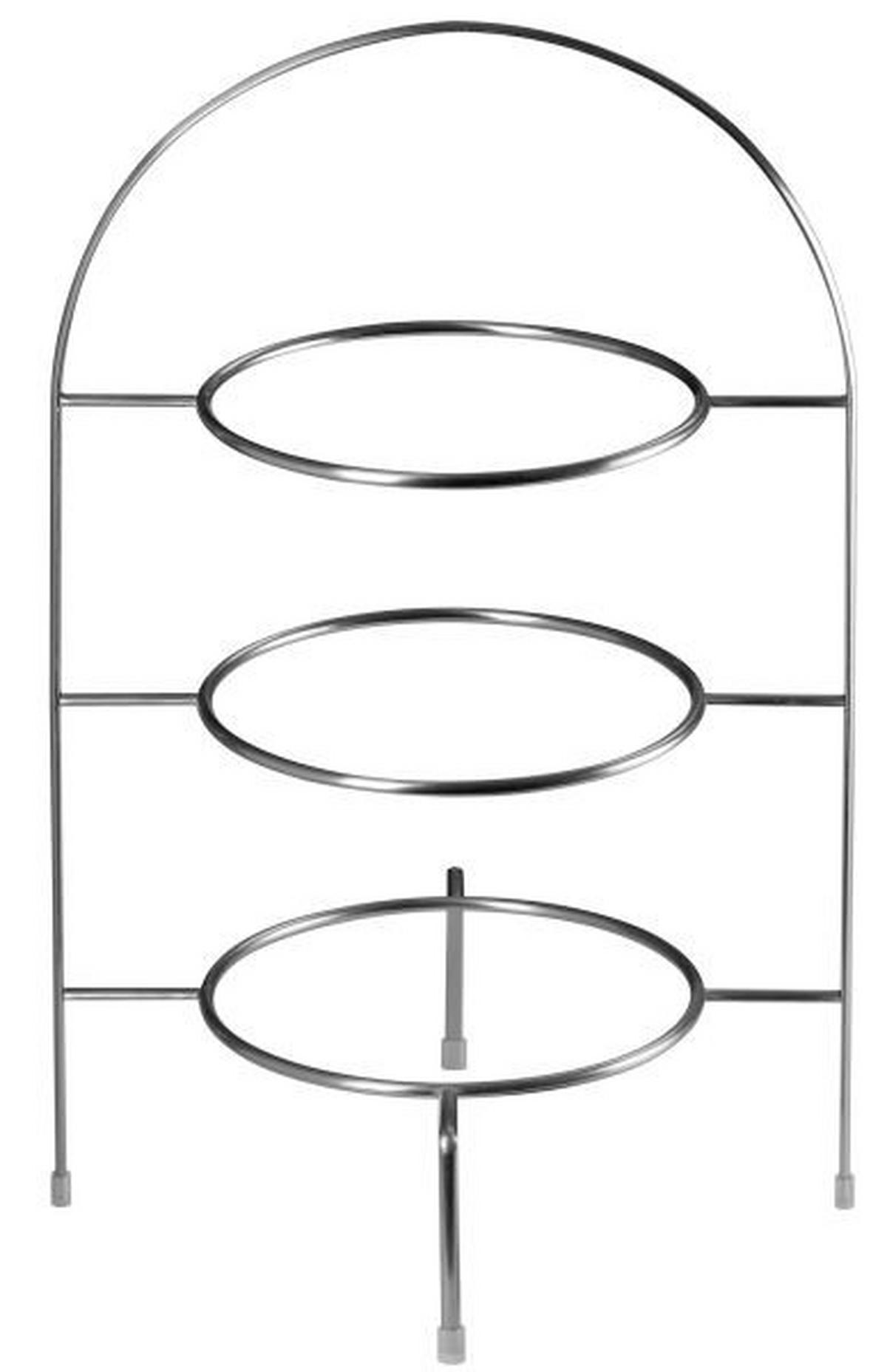 ETAGERE 3-stöckig - Basics, Metall (21/36,5cm) - ASA