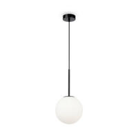 PENDELLEUCHTE Modern 20/180 cm  - Schwarz/Weiß, Trend, Glas/Metall (20/180cm) - MAYTONI