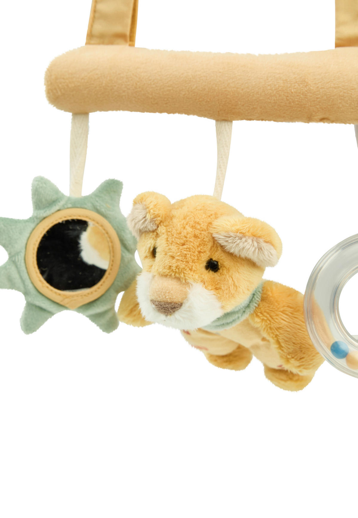 BABYSCHALENMOBILE Löwe Leo  - Hellgelb, Basics, Textil (26/19/6cm) - Sterntaler