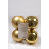 Glob De Crăciun - auriu, Basics, plastic (10cm) - X-Mas