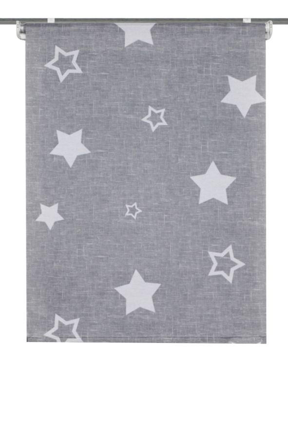 KLEMMROLLO 45/150 cm  - Grau, KONVENTIONELL, Textil (45/150cm)