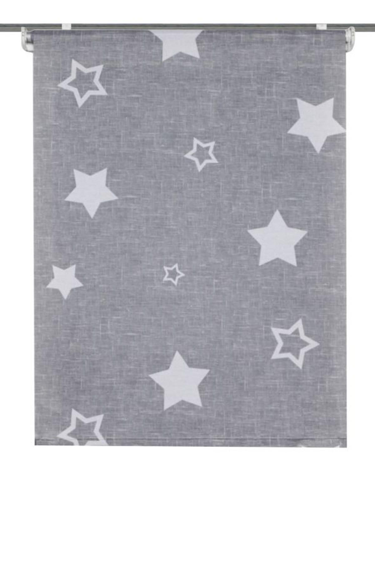 KLEMMROLLO 45/150 cm  - Grau, KONVENTIONELL, Textil (45/150cm)