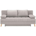 SCHLAFSOFA in Webstoff Naturfarben  - Naturfarben, KONVENTIONELL, Holz/Textil (195/90/90cm) - Cantus