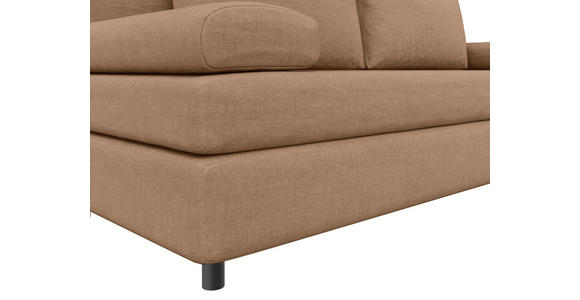 SCHLAFSOFA  mit Stoffauswahl, Rücken echt Jacquard Karamell  - Karamell/Schwarz, Design, Kunststoff/Textil (200/88/87cm) - Xora